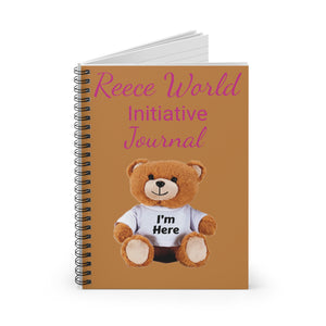 ReeceWorld Initiative Spiral Notebook - Ruled Line